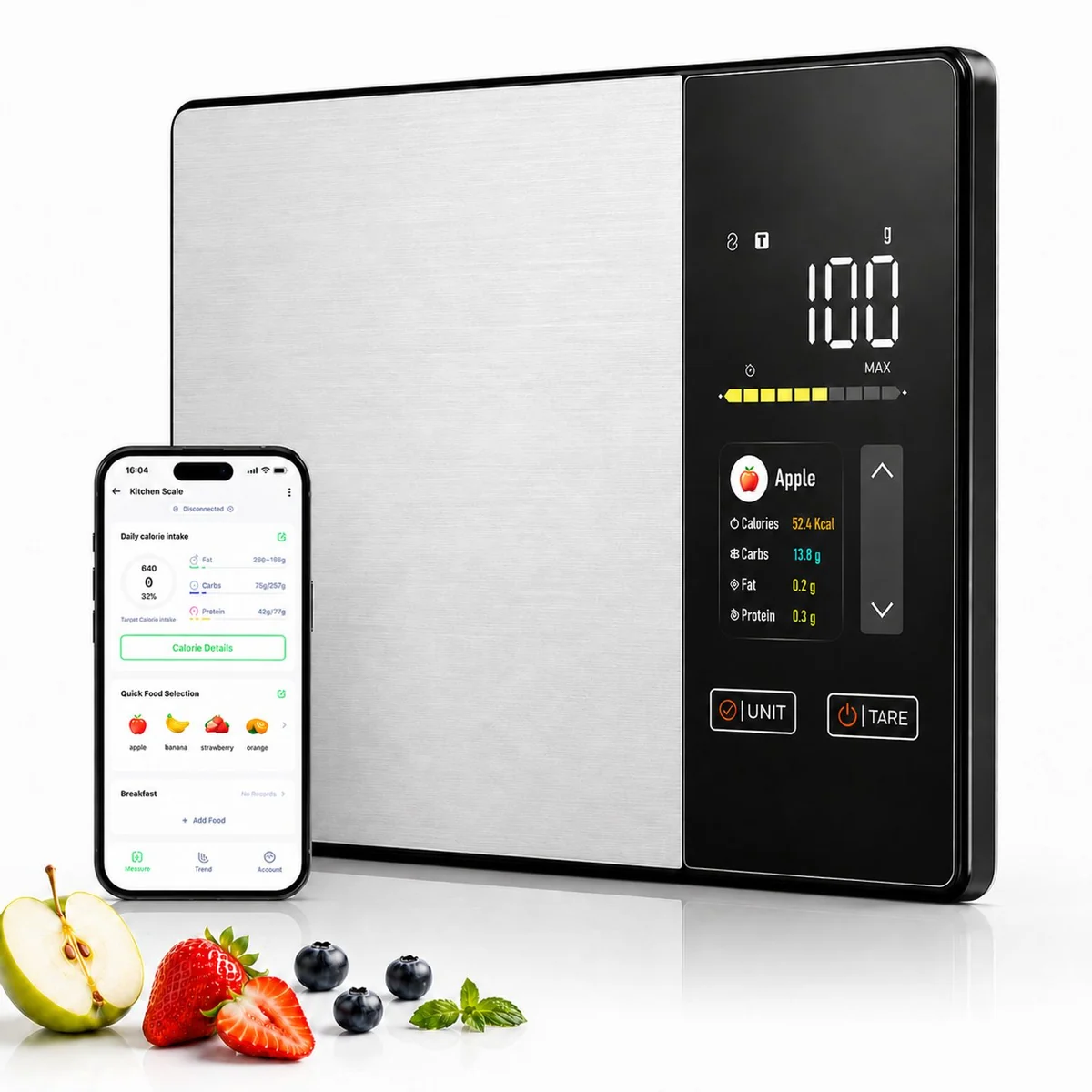 YUXUNITE smart nutrition kitchen scale
